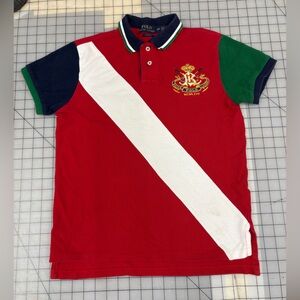 Ralph Lauren Red Polo with combo colors
